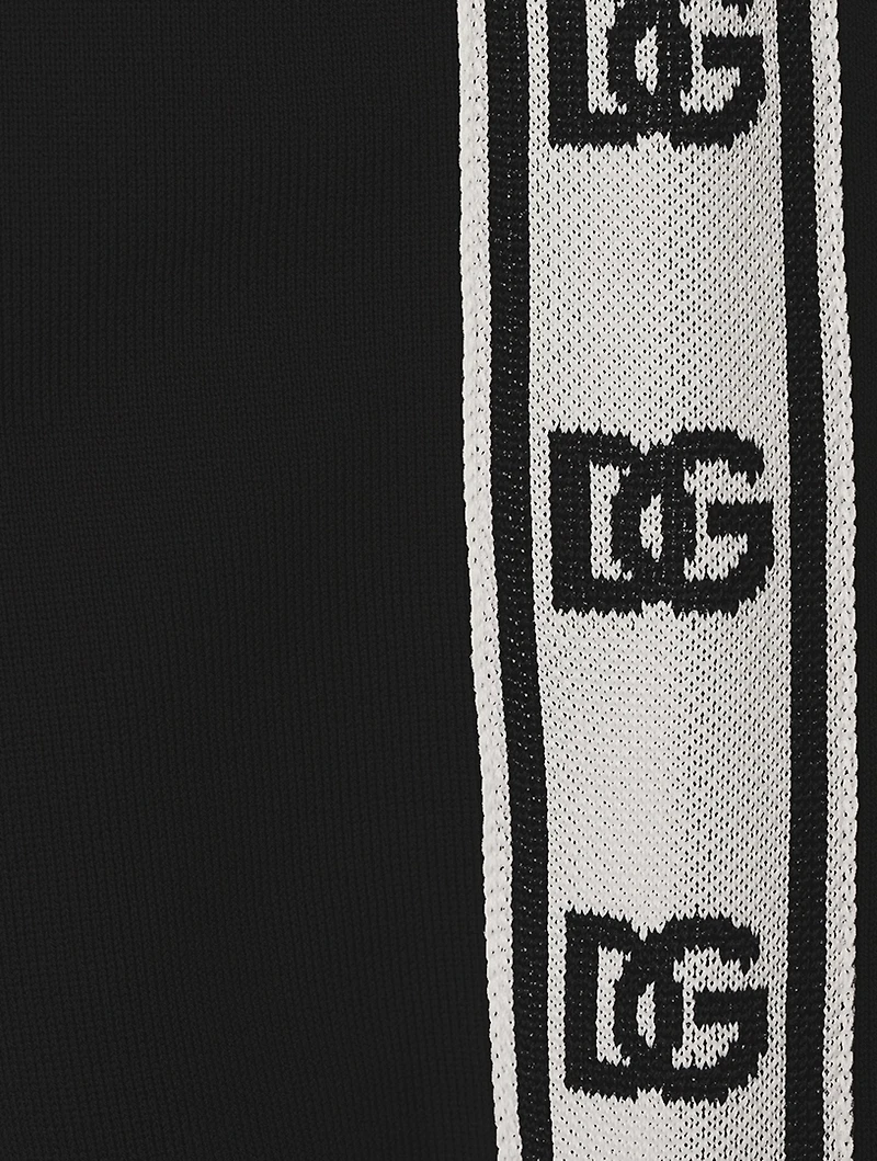 Embossed DG Logo Sweatshirt With Bands