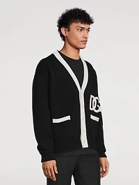Wool V-Neck Cardigan