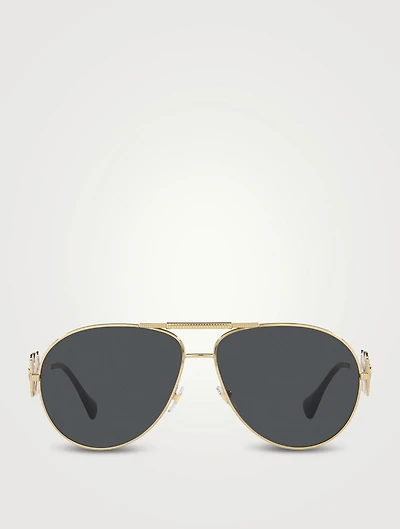 Medusa Biggie Aviator Sunglasses