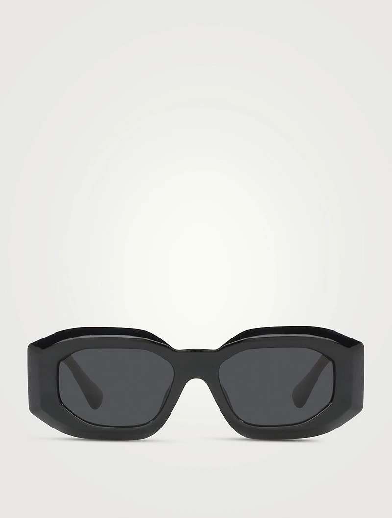 Medusa Biggie Rectangular Sunglasses