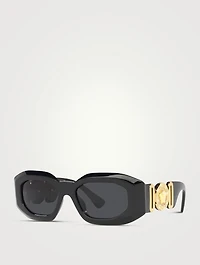 Medusa Biggie Rectangular Sunglasses