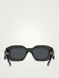 Medusa Biggie Rectangular Sunglasses