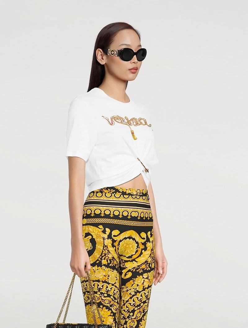 Maxi Medusa Biggie Oval Sunglasses