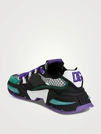 Airmaster Mixed-Material Sneakers
