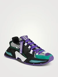Airmaster Mixed-Material Sneakers