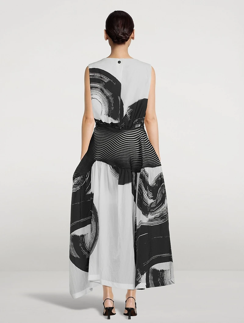 Winding Sleeveless Dress