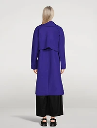 Wool Earth Belted Coat