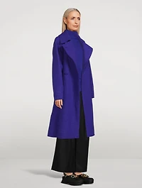 Wool Earth Belted Coat