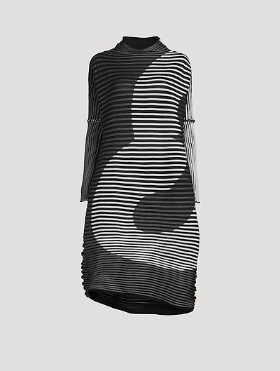 Meander Knit Midi Dress