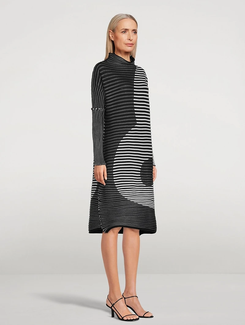 Meander Knit Midi Dress