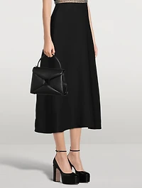 Tan-Go Patent Leather Platform Pumps