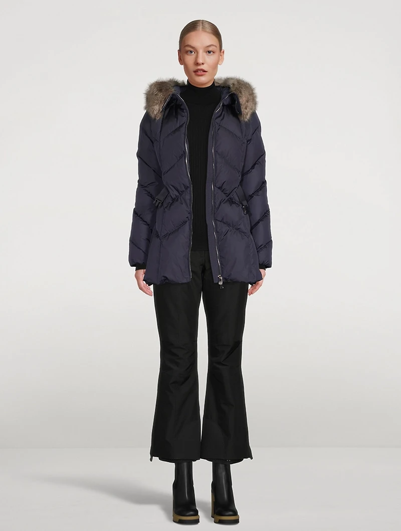 Genin Belted Down Jacket