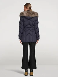 Genin Belted Down Jacket