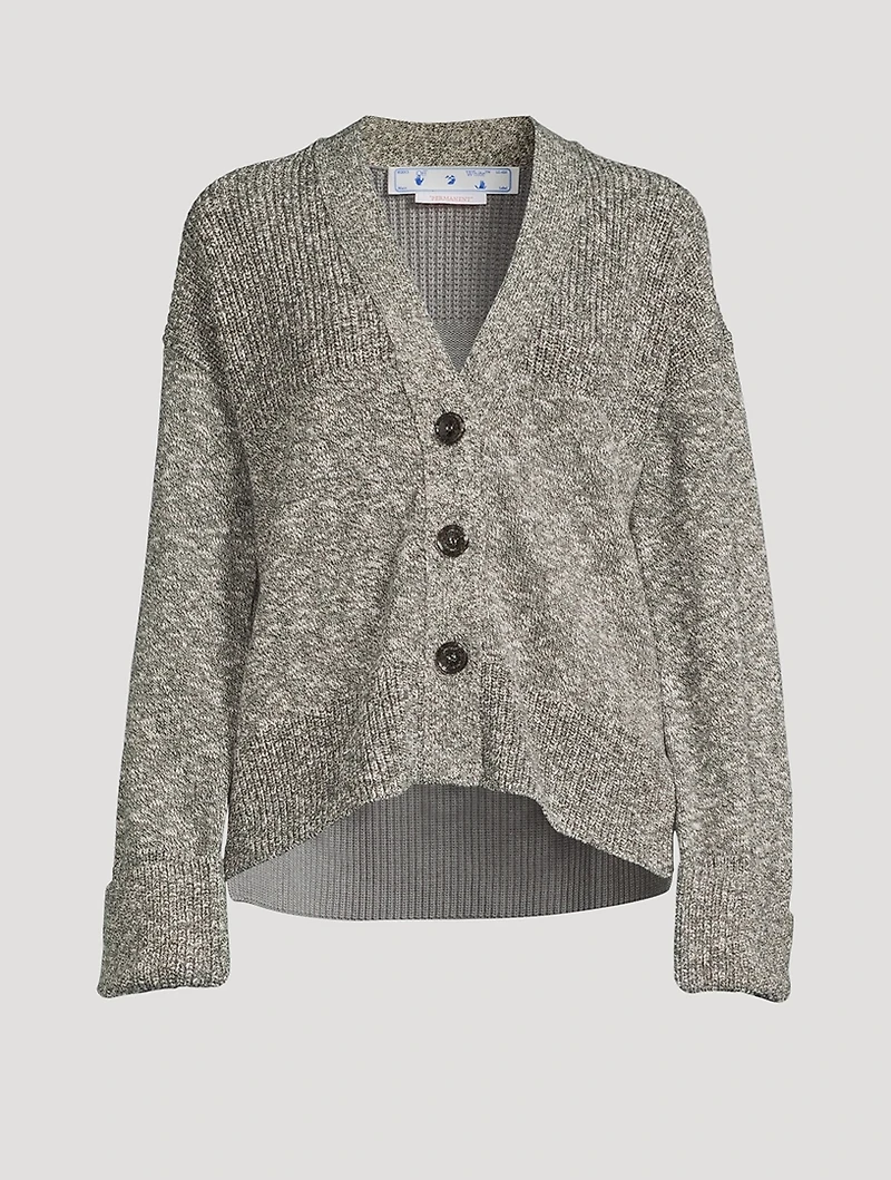 Diagonal Languid Cardigan