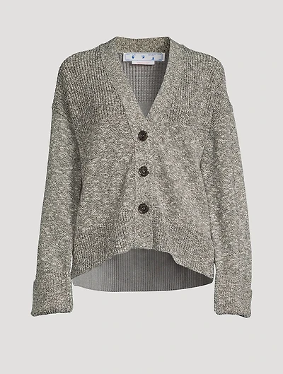 Diagonal Languid Cardigan