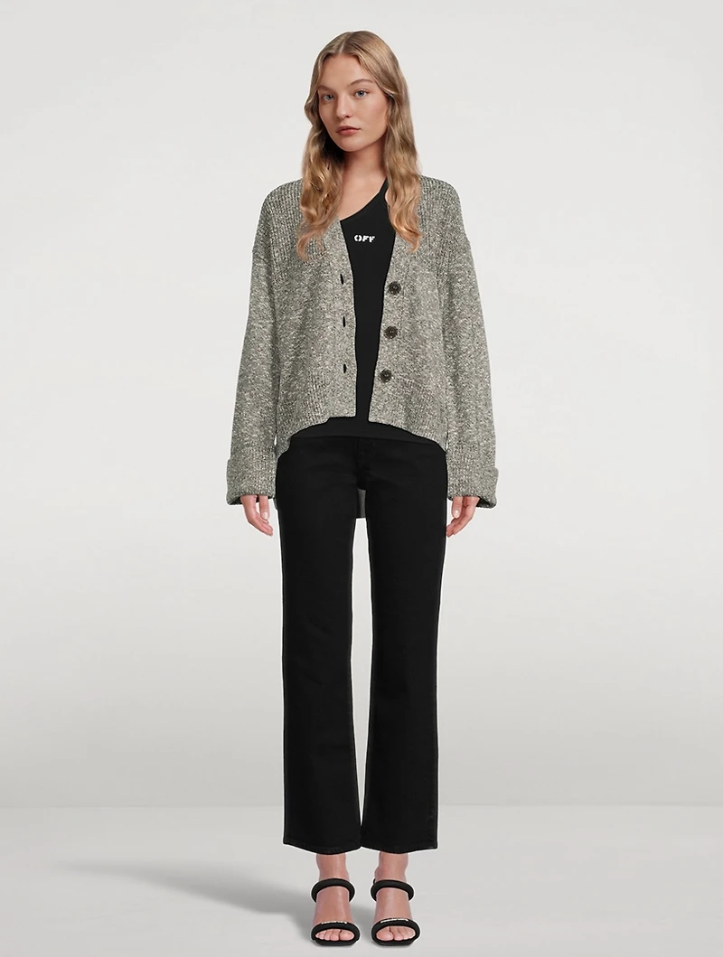 Diagonal Languid Cardigan