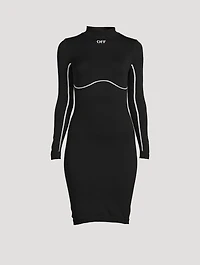 Long-Sleeve Mini Dress