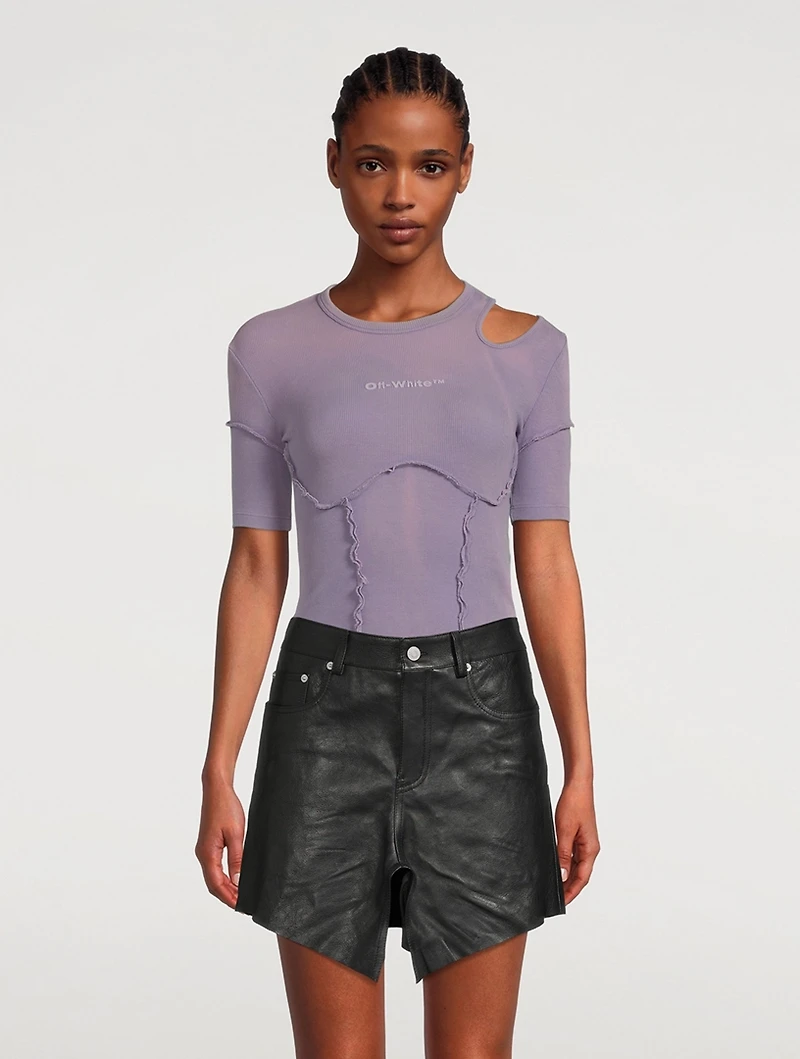 Organic Laundry Cut-Out T-Shirt