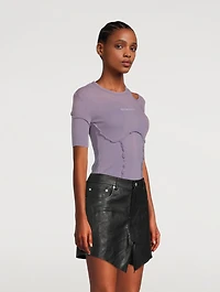 Organic Laundry Cut-Out T-Shirt