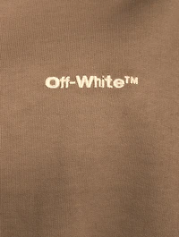 Embroidered Logo Cropped Hoodie