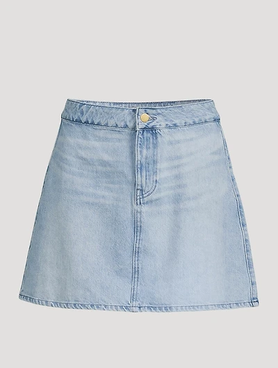 Ms. Triarchy Denim Mini Skirt