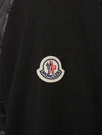 Down Puffer Wool Cardigan