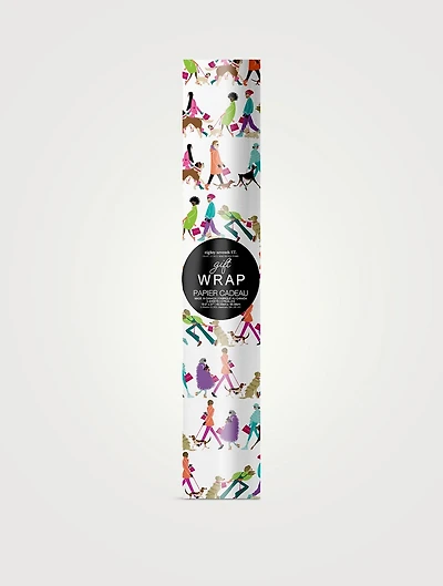 Canine Customers Wrapping Paper