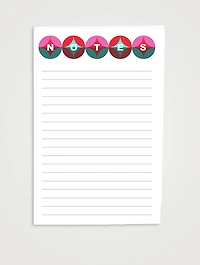 Holiday Print Notepad