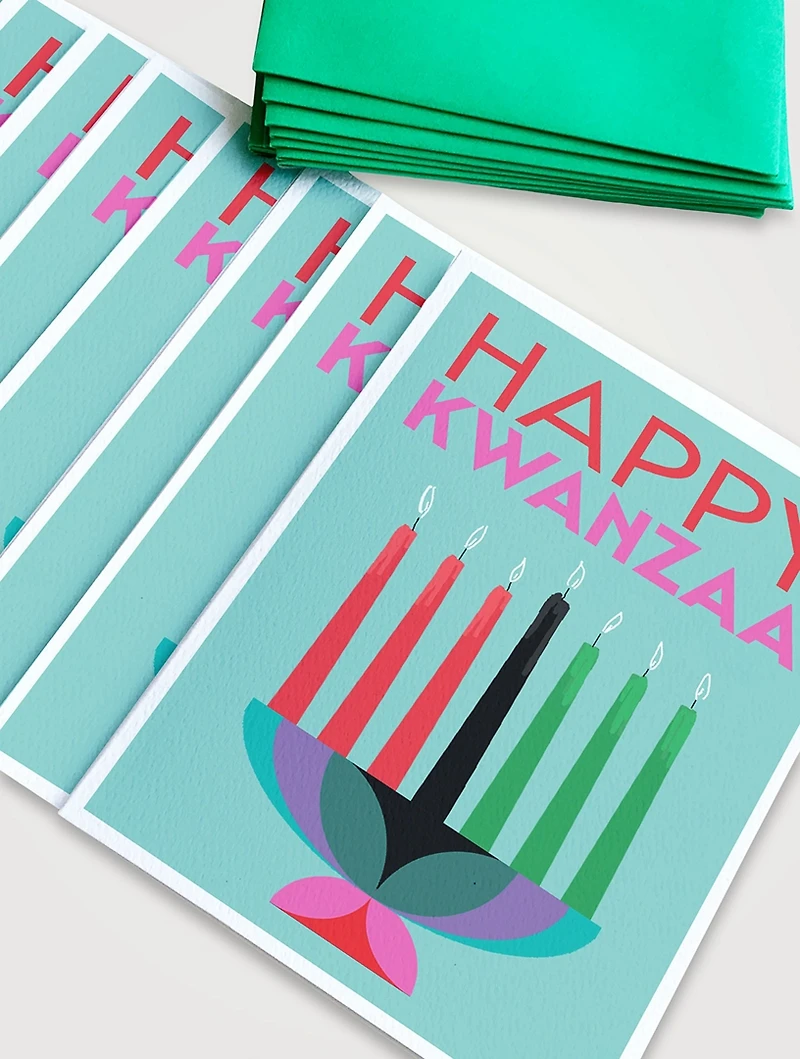 Kwanzaa Kaleidoscope Boxed Notecard Set