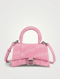 XS Hourglass BB Monogram Canvas Top Handle Bag