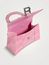 XS Hourglass BB Monogram Canvas Top Handle Bag