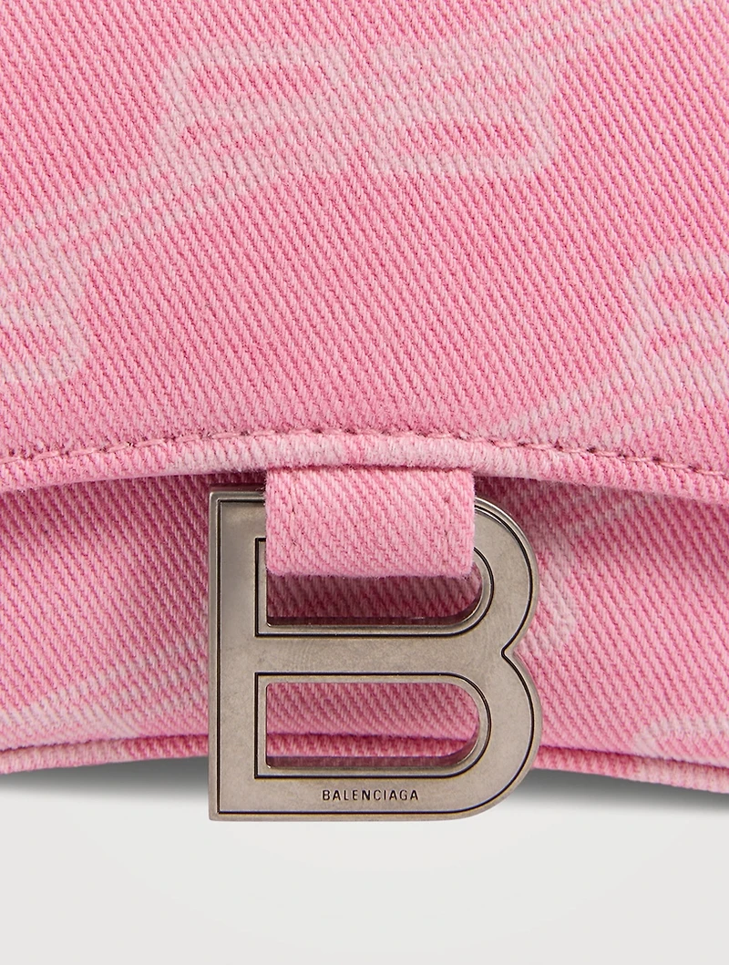 XS Hourglass BB Monogram Canvas Top Handle Bag