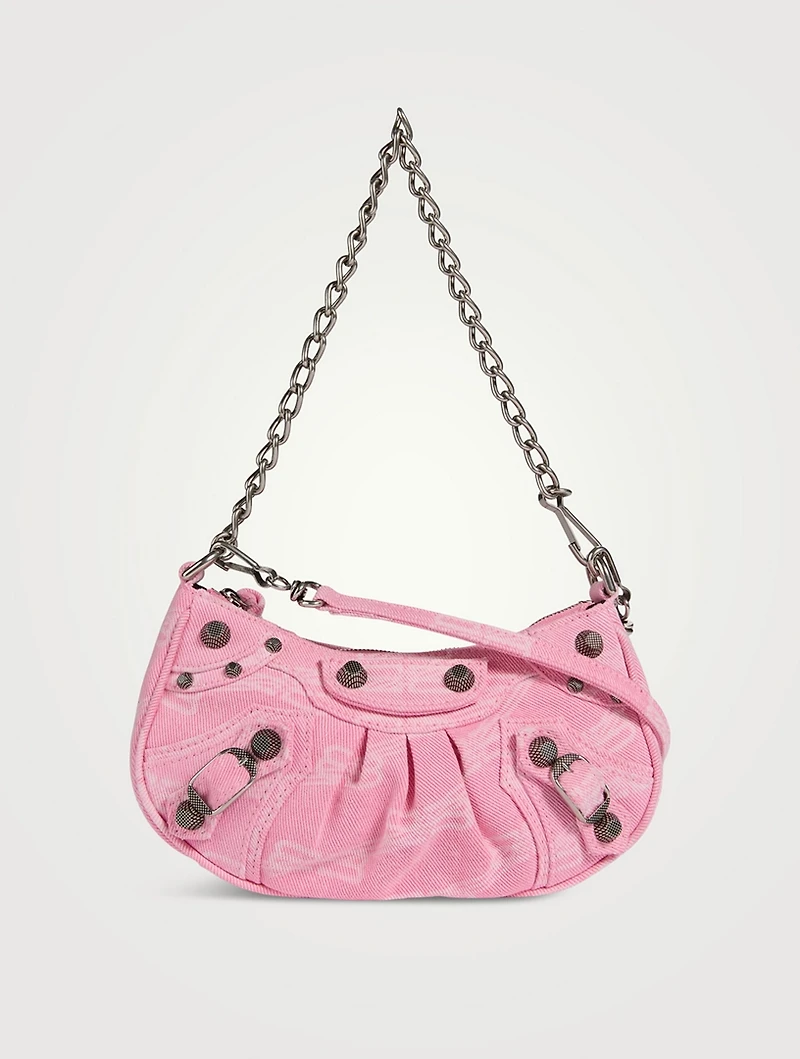 Mini La Cagole BB Monogram Canvas Chain Wallet