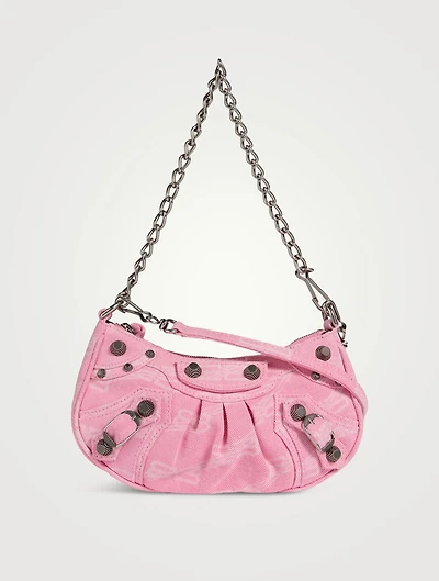 Mini La Cagole BB Monogram Canvas Chain Wallet