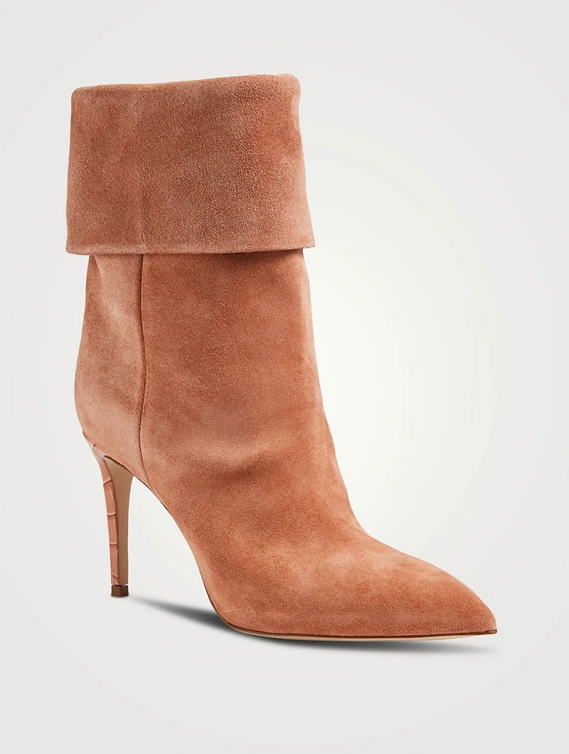 Reverse Suede Boots