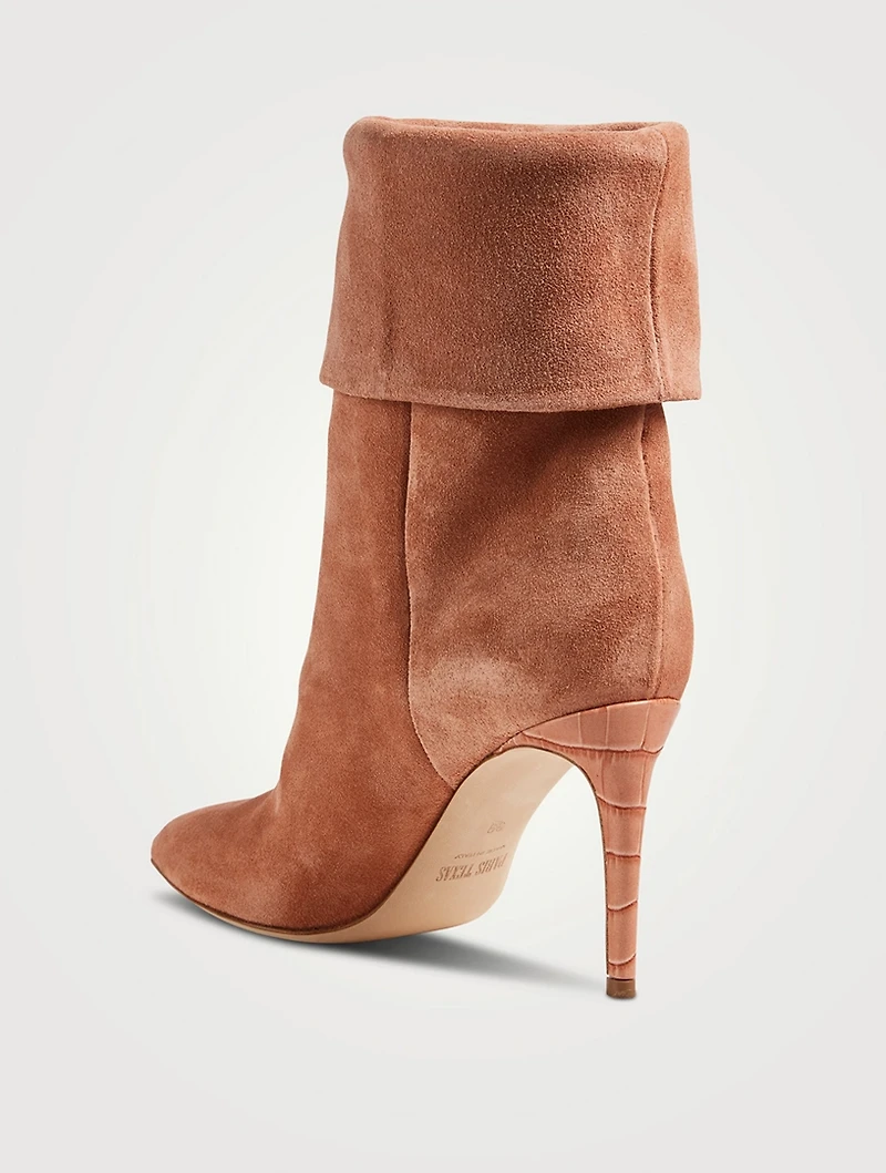 Reverse Suede Boots