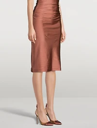 Bow Tie Nappa Leather Pumps