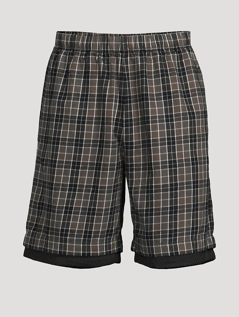 Cotton Flannel Shorts