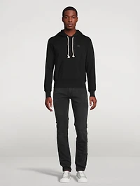 Fleece Hoodie With Face Patch