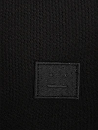 Fleece Hoodie With Face Patch