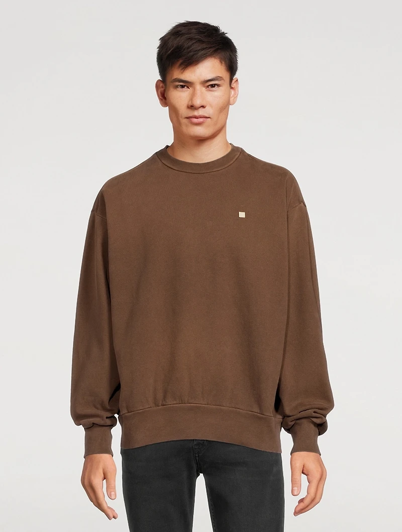 Cotton Crewneck Sweatshirt