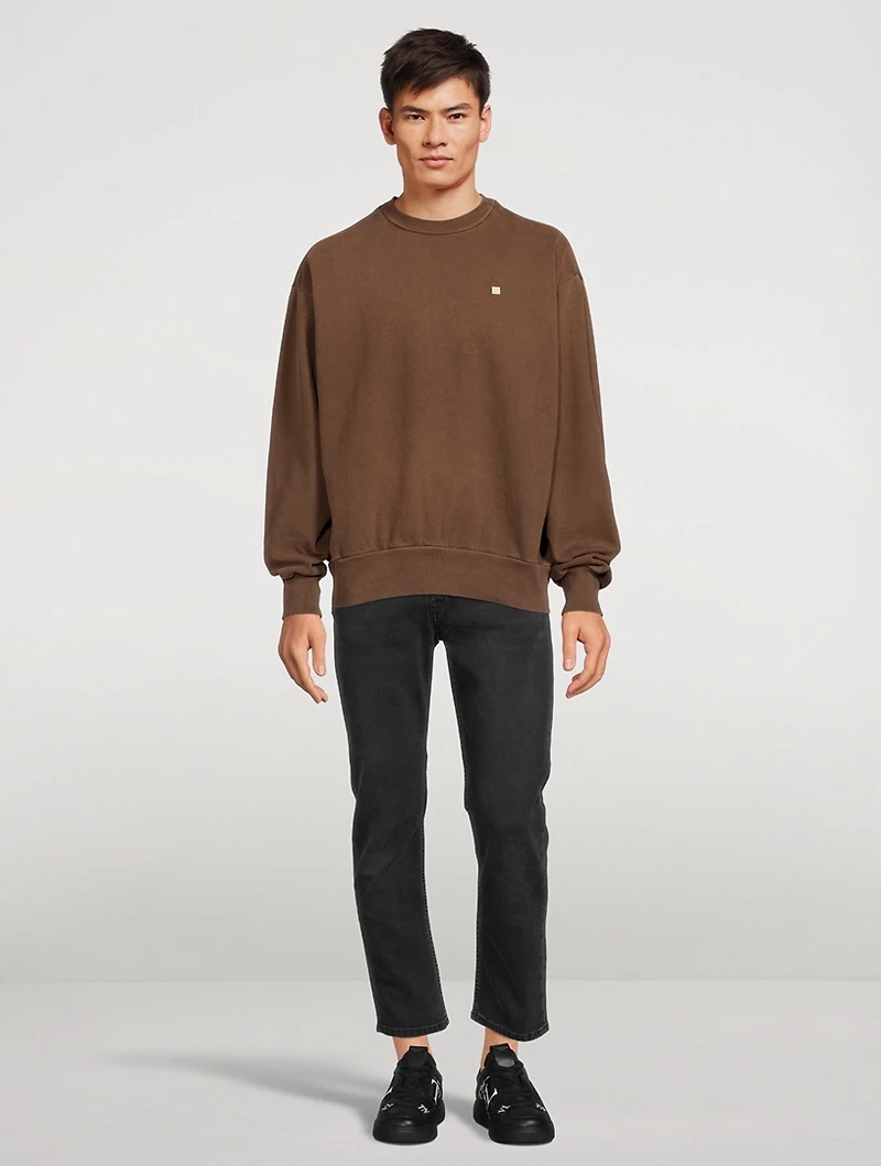 Cotton Crewneck Sweatshirt