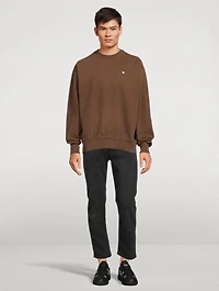 Cotton Crewneck Sweatshirt
