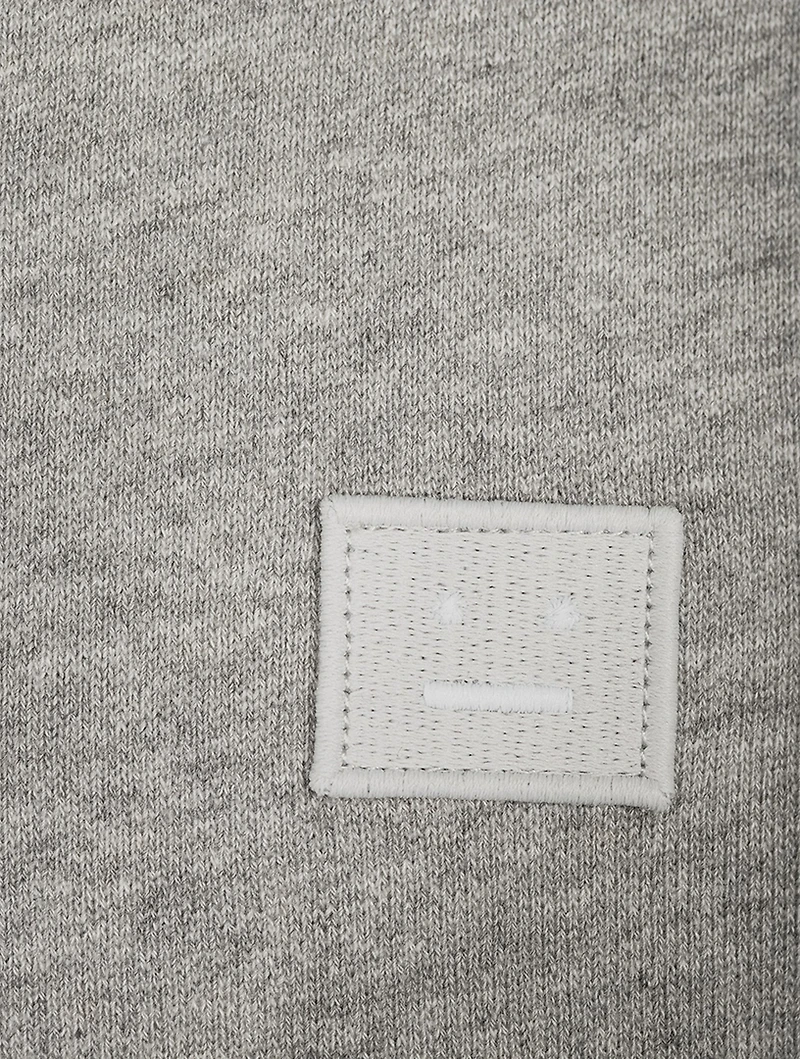 Crewneck Sweatshirt With Face Patch