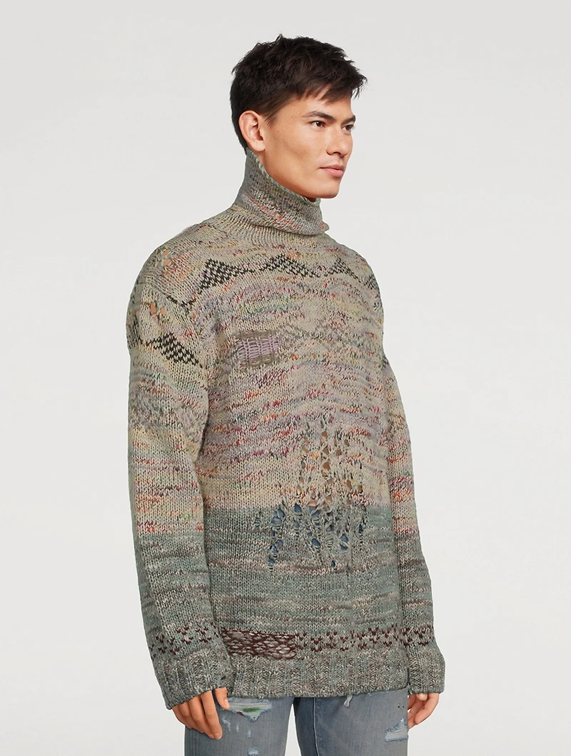 Kimothy Wool-Blend Turtleneck Sweater