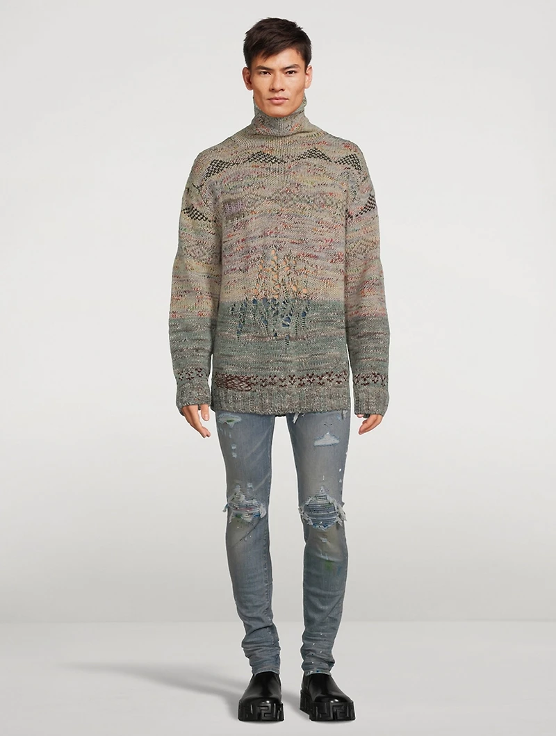 Kimothy Wool-Blend Turtleneck Sweater