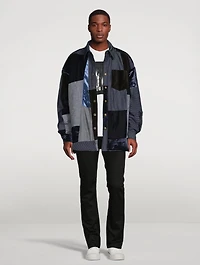 Denim Patchwork Overshirt
