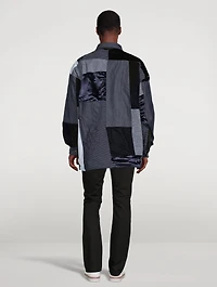 Denim Patchwork Overshirt