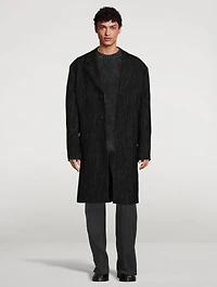 Olio Wool-Blend Donegal Coat