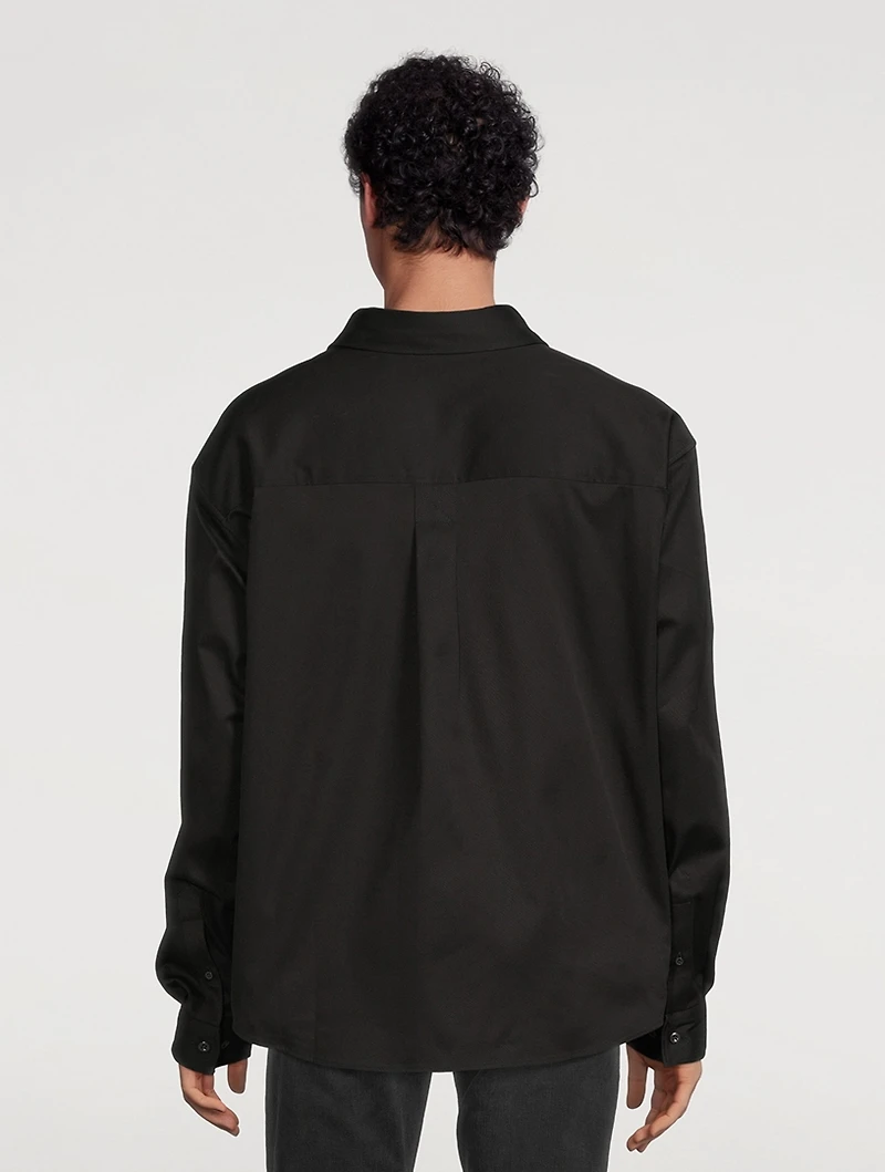 Cotton Long-Sleeve Shirt